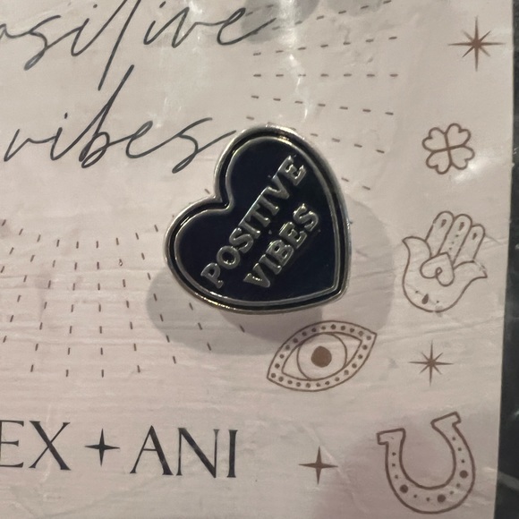Alex & Ani Positive Vibes Pin Set of 4 - Picture 3 of 7